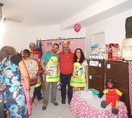 FORMATURA DA 5ª TURMA DO PROJETO CONT.  HISTÓRIAS COLORINDO VIDAS