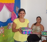 Caixa Mágica dos alunos do Curso Contando Histórias Colorindo vidas