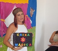 Caixa Mágica dos alunos do Curso Contando Histórias Colorindo vidas