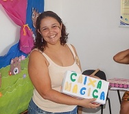 Caixa Mágica dos alunos do Curso Contando Histórias Colorindo vidas