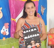 Caixa Mágica dos alunos do Curso Contando Histórias Colorindo vidas