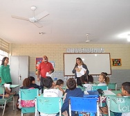 PROJETO NTV - EMEF AMÉRICO GUIMARÃES - CARAPINA GRANDE - SENSIBILIZAÇÃO DE ALUNOS