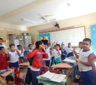 PROJETO NTV - EMEF ANTÔNIO V. REZENDE - CENTRAL CARAPINA - SENSIBILIZAÇÃO DE ALUNOS