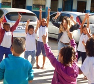PROJETO NTV - EMEF ANTONIO VIEIRA DE REZENDE - CENTRAL CARAPINA - SENSIBILIZAÇÃO DE ALUNOS