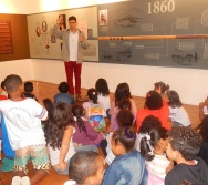 PROJETO NTV - EEEFM JONES JOSÉ DO NASCIMENTO - CENTRAL CARAPINA - SERRA - AULA DE CAMPO