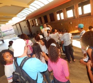 PROJETO NTV - EEEFM JONES JOSÉ DO NASCIMENTO - CENTRAL CARAPINA - SERRA - AULA DE CAMPO