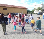 PROJETO NTV - EEEFM JONES JOSÉ DO NASCIMENTO - CENTRAL CARAPINA - SERRA - AULA DE CAMPO