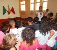 PROJETO NTV - EEEFM JONES JOSÉ DO NASCIMENTO - CENTRAL CARAPINA - SERRA - AULA DE CAMPO