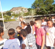 PROJETO NTV - EEEFM JONES JOSÉ DO NASCIMENTO - CENTRAL CARAPINA - SERRA - AULA DE CAMPO