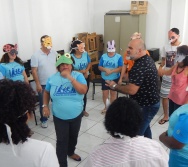 OFICINA CONTANDO HISTÓRIAS COLORINDO VIDAS - CENTRO SOCIAL SÃO JOSÉ DE CALAZANS