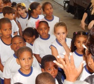 PROJETO NTV - EMEF ANTÔNIO VIEIRA DE REZENDE - CENTRAL CARAPINA - SERRA - AULA DE CAMPO