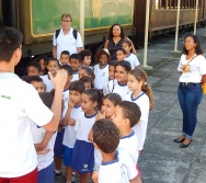 PROJETO NTV - EMEF ANTÔNIO VIEIRA DE REZENDE - CENTRAL CARAPINA - SERRA - AULA DE CAMPO