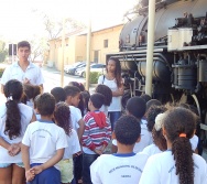 PROJETO NTV - EMEF ANTÔNIO VIEIRA DE REZENDE - CENTRAL CARAPINA - SERRA - AULA DE CAMPO