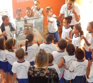 PROJETO NTV - EMEF ANTÔNIO VIEIRA DE REZENDE - CENTRAL CARAPINA - SERRA - AULA DE CAMPO