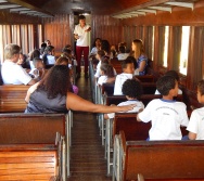 PROJETO NTV - EMEF ANTÔNIO VIEIRA DE REZENDE - CENTRAL CARAPINA - SERRA - AULA DE CAMPO