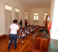 PROJETO NTV - EMEF ANTÔNIO VIEIRA DE REZENDE - CENTRAL CARAPINA - SERRA - AULA DE CAMPO