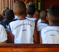 PROJETO NTV - EMEF ANTÔNIO VIEIRA DE REZENDE - CENTRAL CARAPINA - SERRA - AULA DE CAMPO