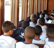 PROJETO NTV - EMEF ANTÔNIO VIEIRA DE REZENDE - CENTRAL CARAPINA - SERRA - AULA DE CAMPO