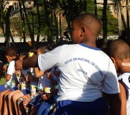 PROJETO NTV - EMEF ANTÔNIO VIEIRA DE REZENDE - CENTRAL CARAPINA - SERRA - AULA DE CAMPO