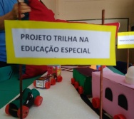 PROFESSORA DELZA DA EDUCAÇÃO ESPECIAL PRODUZ MAQUETE COM ALUNOS - SEGURANÇA FERROVIÁRIA - NTV