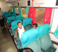 PROJETO NA TRILHA DOS VALORES - AULA DE CAMPO - PASSEIO DE TREM