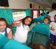 PROJETO NA TRILHA DOS VALORES - AULA DE CAMPO - PASSEIO DE TREM