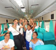 PROJETO NA TRILHA DOS VALORES - AULA DE CAMPO - PASSEIO DE TREM