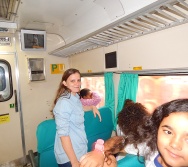 PROJETO NA TRILHA DOS VALORES - AULA DE CAMPO - PASSEIO DE TREM