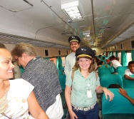 PROJETO NA TRILHA DOS VALORES - AULA DE CAMPO - PASSEIO DE TREM