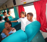 PROJETO NA TRILHA DOS VALORES - AULA DE CAMPO - PASSEIO DE TREM