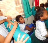 PROJETO NA TRILHA DOS VALORES - AULA DE CAMPO - PASSEIO DE TREM