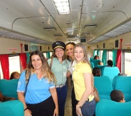 PROJETO NA TRILHA DOS VALORES - AULA DE CAMPO - PASSEIO DE TREM