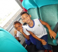 PROJETO NA TRILHA DOS VALORES - AULA DE CAMPO - PASSEIO DE TREM