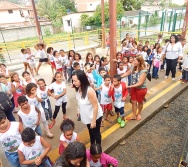 PROJETO NA TRILHA DOS VALORES - AULA DE CAMPO - PASSEIO DE TREM