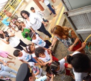 PROJETO NA TRILHA DOS VALORES - AULA DE CAMPO - PASSEIO DE TREM