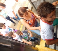 PROJETO NA TRILHA DOS VALORES - AULA DE CAMPO - PASSEIO DE TREM