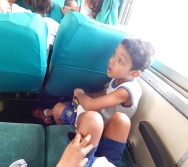 PROJETO NA TRILHA DOS VALORES - AULA DE CAMPO - PASSEIO DE TREM