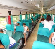 PROJETO NA TRILHA DOS VALORES - AULA DE CAMPO - PASSEIO DE TREM