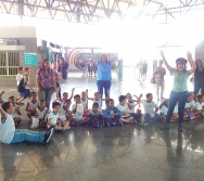 PROJETO NA TRILHA DOS VALORES - AULA DE CAMPO - PASSEIO DE TREM