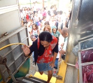 PROJETO NA TRILHA DOS VALORES - AULA DE CAMPO - PASSEIO DE TREM