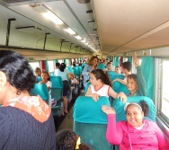 PROJETO NA TRILHA DOS VALORES - AULA DE CAMPO - PASSEIO DE TREM