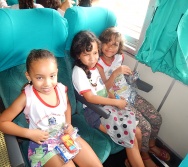 PROJETO NA TRILHA DOS VALORES - AULA DE CAMPO - PASSEIO DE TREM