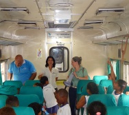 PROJETO NA TRILHA DOS VALORES - AULA DE CAMPO - PASSEIO DE TREM