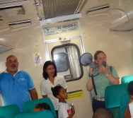 PROJETO NA TRILHA DOS VALORES - AULA DE CAMPO - PASSEIO DE TREM