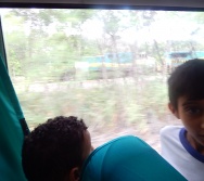 PROJETO NA TRILHA DOS VALORES - AULA DE CAMPO - PASSEIO DE TREM