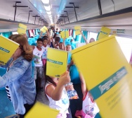 PROJETO NA TRILHA DOS VALORES - AULA DE CAMPO - PASSEIO DE TREM