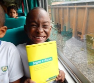 PROJETO NA TRILHA DOS VALORES - AULA DE CAMPO - PASSEIO DE TREM