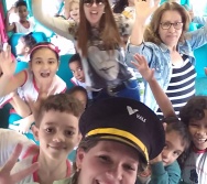 PROJETO NA TRILHA DOS VALORES - AULA DE CAMPO - PASSEIO DE TREM