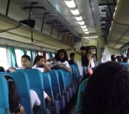 PROJETO NA TRILHA DOS VALORES - AULA DE CAMPO - PASSEIO DE TREM