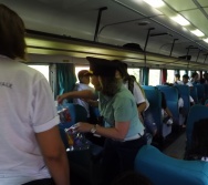 PROJETO NA TRILHA DOS VALORES - AULA DE CAMPO - PASSEIO DE TREM